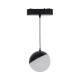 Product of Magnetic LED Spotlight 25mm SuperSlim Pendant 10W Black Ø100 mm