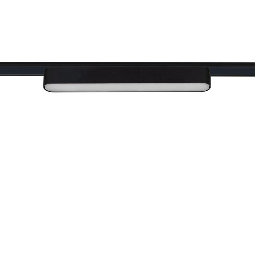 Product of 48v 12W Magentic Single Phase Track 25mm Super Slim Linear LED Spotlight CRI90 in Black UGR16 222mm
