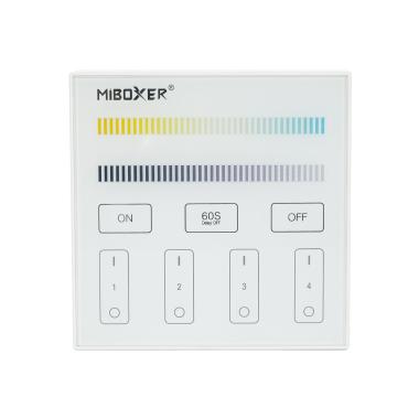 Product of MiBoxer B2 Wall Mounted 4 Zone RF Remote for CCT LED Dimmer Controller