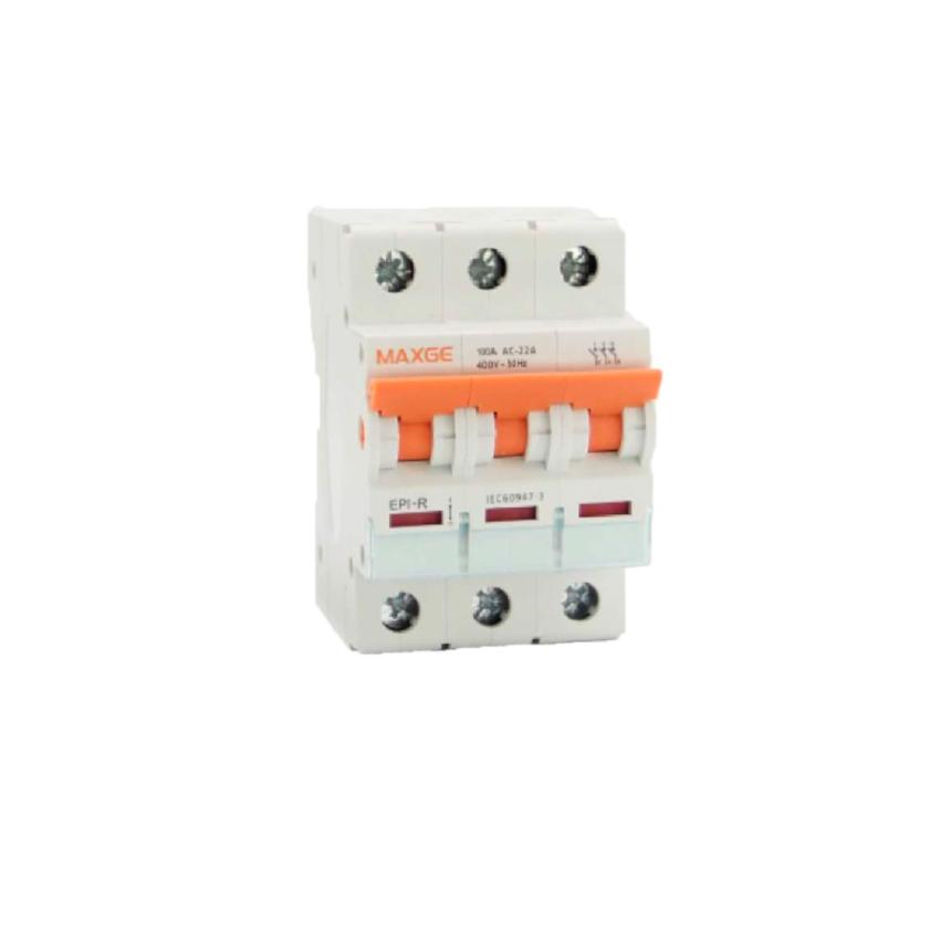 Product of 3P 16-125A MAXGE Alpha+ DIN Rail Switch 3P 16-125A
