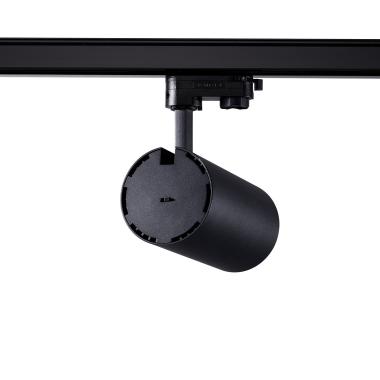 Produit de Spot LED New d'Angelo 40W Noir CCT CRI90 LIFUD 15-36º pour Rail Triphasé (3 Allumages)