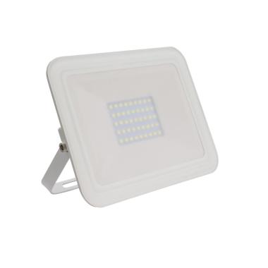 Product of White 30W 120lm/W IP65 Glass Slim LED Floodlight