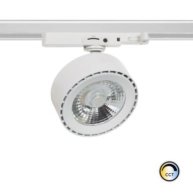 Produit de Spot LED New Onuba 30W Blanc CRI90 No Flicker UGR16 pour Rail Triphasé (3 Allumages) 