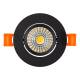 Produkt von LED-Downlight 5W Rund COB CRI90 Ausschnitt Ø 55 mm Schwarz