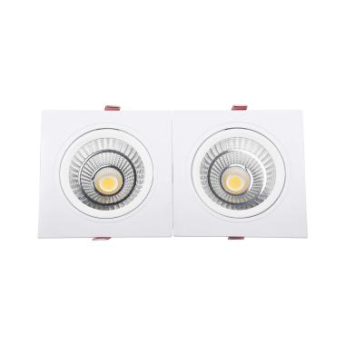 Prodotto da Faretto Downlight LED 20W Rettangolare Madison Foro 205x90 mm