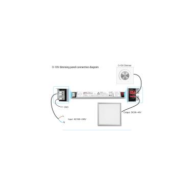 Produkt von Treiber Dimmbar 1-10V 30-40V No Flicker Ausgang 30-40V 900mA 40W MiBoxer PL1