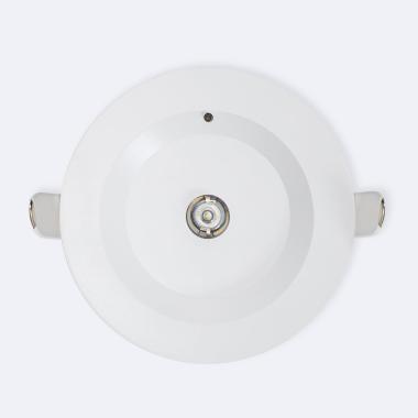 Product of Non Permanent LED Emergency Recessed Light with Ø95 mm Cut Out 120lm 