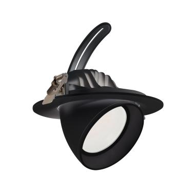 Prodotto da Downlight LED 38W Circolare Orientabile OSRAM CCT 120 lm/W LIFUD Foro Ø 170 mm Nero