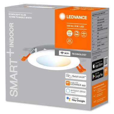 Product van Downlight LED  8W SMART +WiFi Ø120 mm LEDVANCE 4058075573253