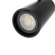 Product van LED Track Spot Driefasig 20W Fasano  No Flicker Dimbaar Zwart