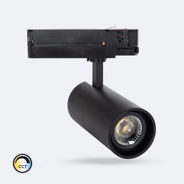 Prodotto da Faretto LED Fasano Nero 30W Regolabile CCT No Flicker per Binario Trifase