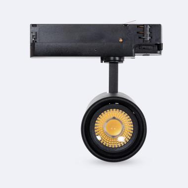 Product van LED Track Spot Driefasig 30W Fasano  CCT No Flicker Dimbaar Zwart