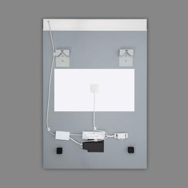 Produit de Miroir Salle de Bain avec Éclairage LED Anti-buée Jannada 85x60 cm