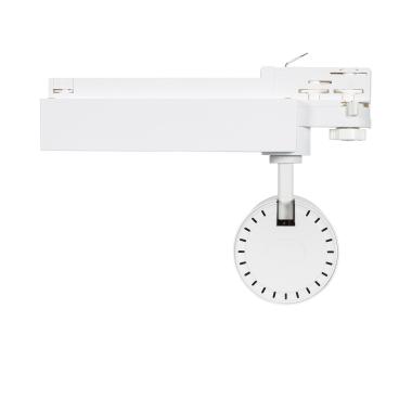 Produit de Spot LED Wolf 30W Blanc Dimmable No Flicker Multiangle Multiangle 15-60º pour Rail Triphasé (3 Allumages) 