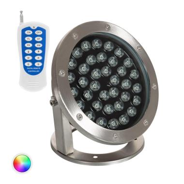 Product of 36W 12V Submersible IP68 RGB LED Surface Floodlight 