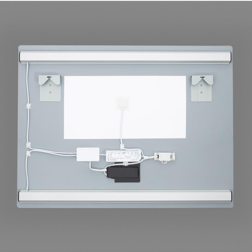 Produkt od Koupelnové Zrcadlo s LED Světlem a Ochranou proti Zamlžení 60x80 cm Tahiti