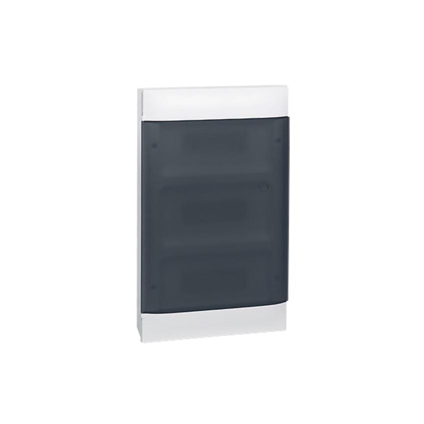 Product of LEGRAND 135133 Practibox S Surface Box 3x12 Modules Transparent Door