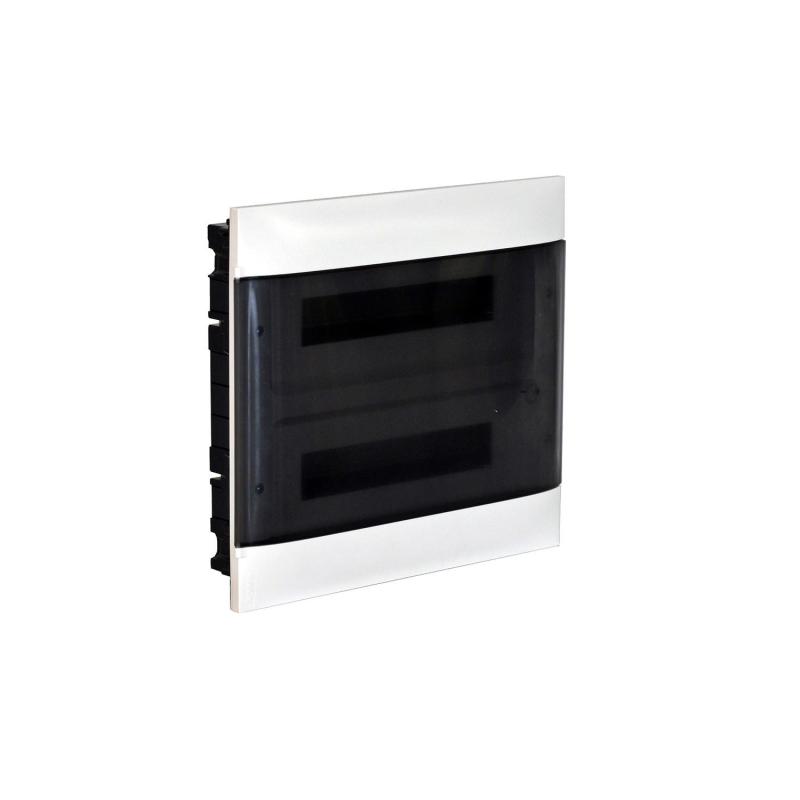 Product of Practibox S Recessed Housing for Prefabricated Partitions with Transparent Door 2x18 Modules LEGRAND 137077