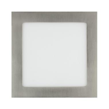 Produit de Dalle LED 15W Carrée Extra-Plate Coupe 180x180mm Argentée