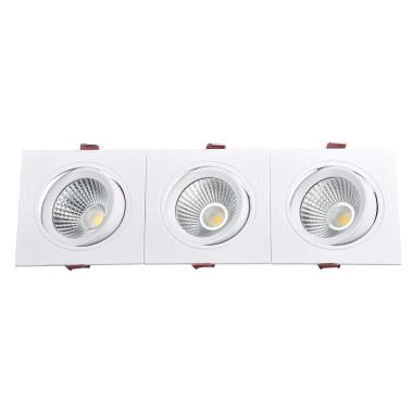 Prodotto da Faretto Downlight LED 45W Rettangolare Madison Foro 400x120 mm