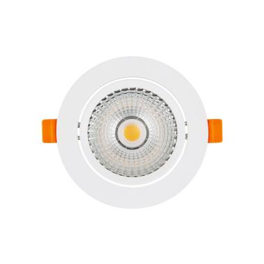 Product van Downlight LED 15W COB Superslim LIFUD Richtbaar Wit Rond Downlight zaagmaat Ø100 mm CRI90 Expert Color No Flicker