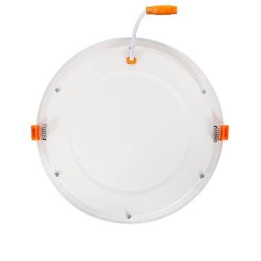 Produit de Dalle LED 20W Ronde CCT Microprismatique LIFUD Coupe Ø 205 mm