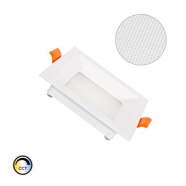 Product of 7W Square CCT Microprismatic LED Downlight LIFUD 75x75 mm Cut-Out