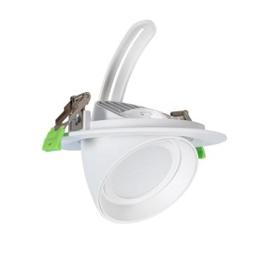 Produkt von LED-Downlightstrahler Schwenkbar Rund 48W OSRAM 120 lm/W Weiss LIFUD No Flicker