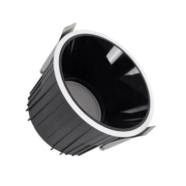 Product van Downlight LED 40W Rond (UGR15) LuxPremium IP65 LIFUD Zaagmaat  Ø 150 mm  