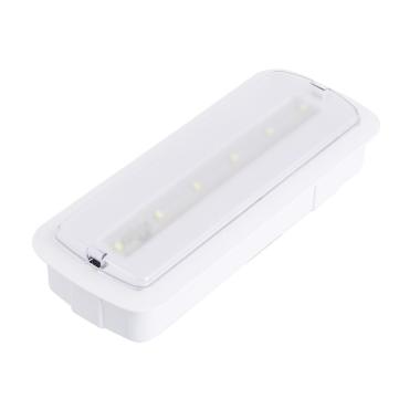 Product van LED Noodverlichting Inbouw/Opbouw 200lm Permanente / Niet-Permanente verlichting  Zaagmaat 246x84 mm