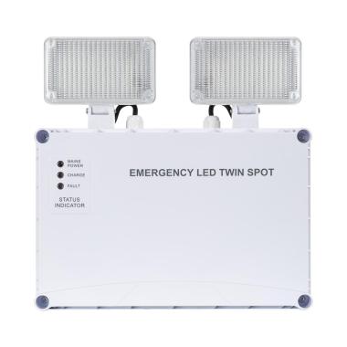 Produkt von LED-Notleuchte TwinSpot Eckig 6W