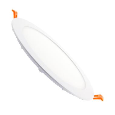 Product Dalle LED 18W Ronde Extra-Plate Coupe Ø 205 mm