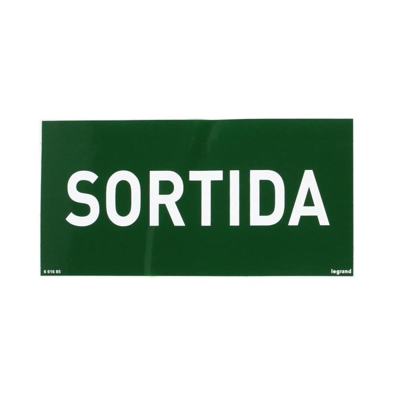 Product van Aanduidingsbord Sortida LEGRAND 661685