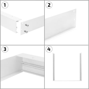 Product van Opbouwset led Panelen 60x60 cm