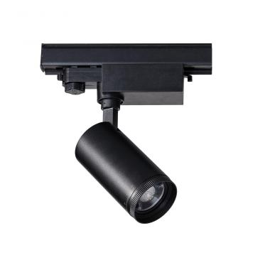 Product of 30W West Single Circuit Track CCT Spotlight in Black (CRI90) No Flicker Multi Angle 15-60º