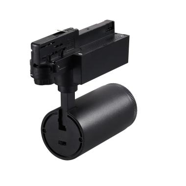 Product of 20W West Single Circuit Track CCT Spotlight in Black (CRI90) No Flicker Multi Angle 15-60º