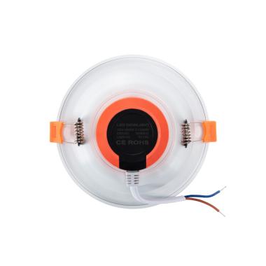 Product van Downlight LED 6W Zaagmaat Ø 90 mm IP44 No Flicker Lux 