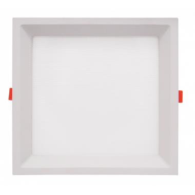 Product van LED Downlight  Vierkant 16W CCT selecteerbare Slim LIFUD Microprismatisch (UGR17) zaagmaat 150x150 mm  