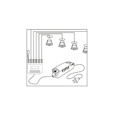 Product of 3W Round 3V DC Under Cabinet LED Downlight Ø 30 mm Cut-Out