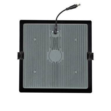 Prodotto da Downlight LED 40W Quadrato SAMSUNG Aero 130 lm/W Microprismatico LIFUD Foro 210x210 mm Nero