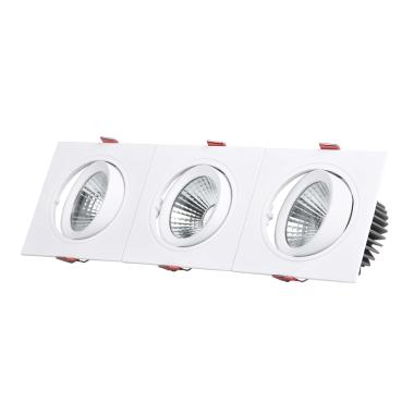 Produit de Spot Downlight LED 45W Rectangulaire Madison Coupe 400x120 mm