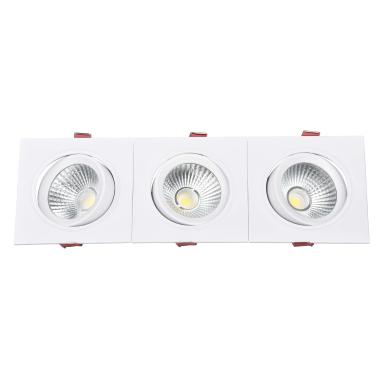 Produit de Spot Downlight LED 45W Rectangulaire Madison Coupe 400x120 mm