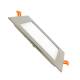 Product of 12W Square SuperSlim LED Downlight with 155x155 mm Cut-Out in Silver