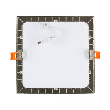 Product of 15W Square UltraSlim LED Downlight 180x180 mm Cut-Out Silver