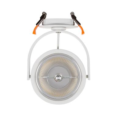 Product van Spot 15W Rond inbouw  Richtbaar met led Lamp GU10  AR111 