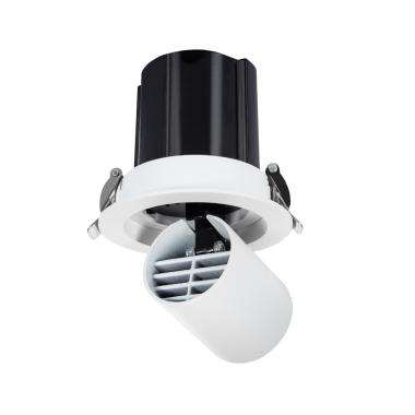 Product van Sanaqi  Ronde Richtbare LED Spot12W  Zaagmaat Ø 75 mm LIFUD 