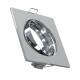 Product of Square Tilting Downlight Frame for a GU10/GU5.3 LED Bulb Cut Ø 72 mm