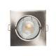 Produit de Collerette Downlight Carrée Orientable pour Ampoule GU10/GU5.3 Coupe Ø 72mm