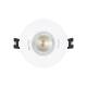 Produit de Collerette Downlight Ronde Orientable pour Ampoule LED GU10/GU5.3 Coupe Ø 70mm