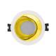 Product van Reflect Excentrische Conische Downlight Ring voor LED Lamp GU10/ GU5.3 Cut Ø 75 mm 